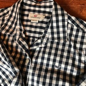 Vineyard Vines Gingham Button Down Women